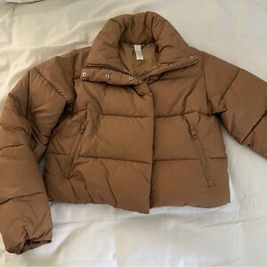 ALO Yoga Tan Puffer Jacket